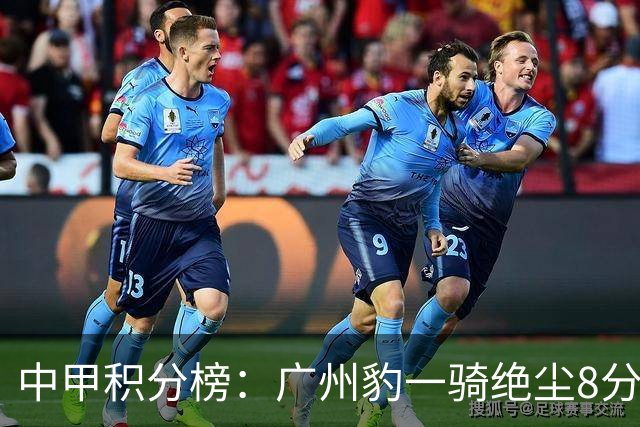 中甲积分榜：广州豹一骑绝尘8分优势领跑，第二至第五只差3分