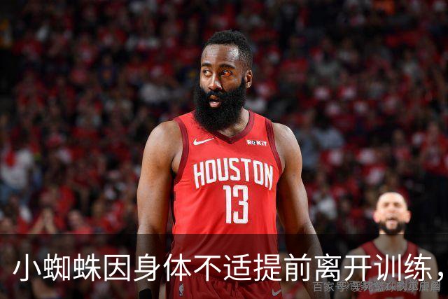 小蜘蛛因身体不适提前离开训练，出战皇家社会存疑