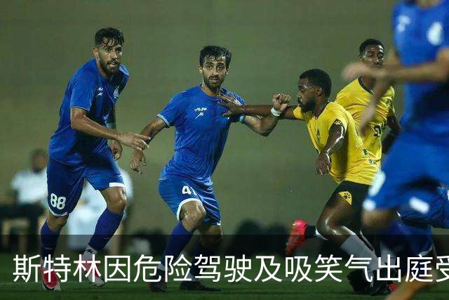斯特林因危险驾驶及吸笑气出庭受审