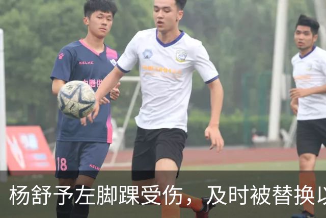 杨舒予左脚踝受伤，及时被替换以接受治疗