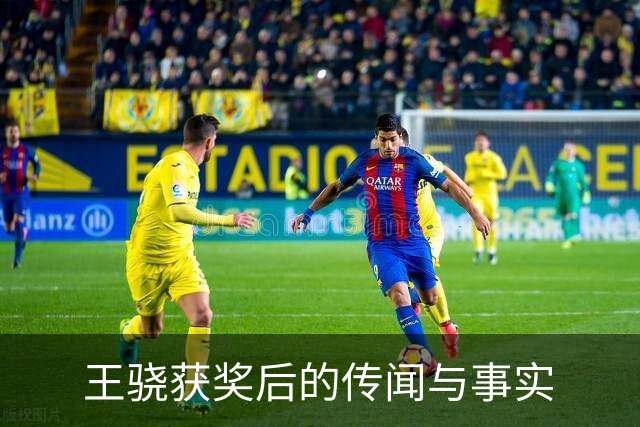 王骁获奖后的传闻与事实
