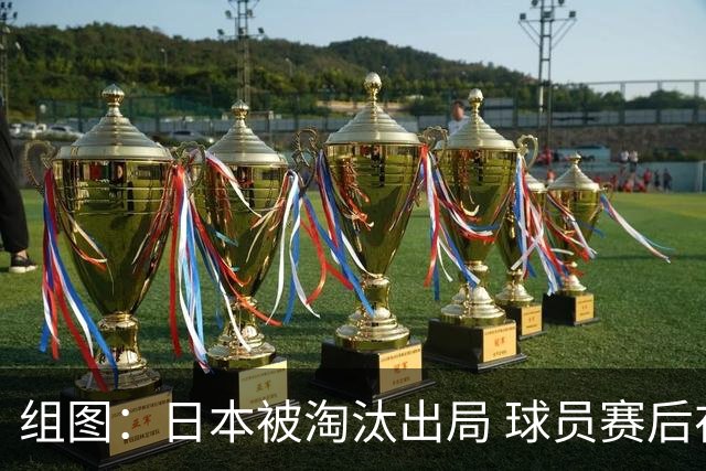组图：日本被淘汰出局 球员赛后在场内痛哭